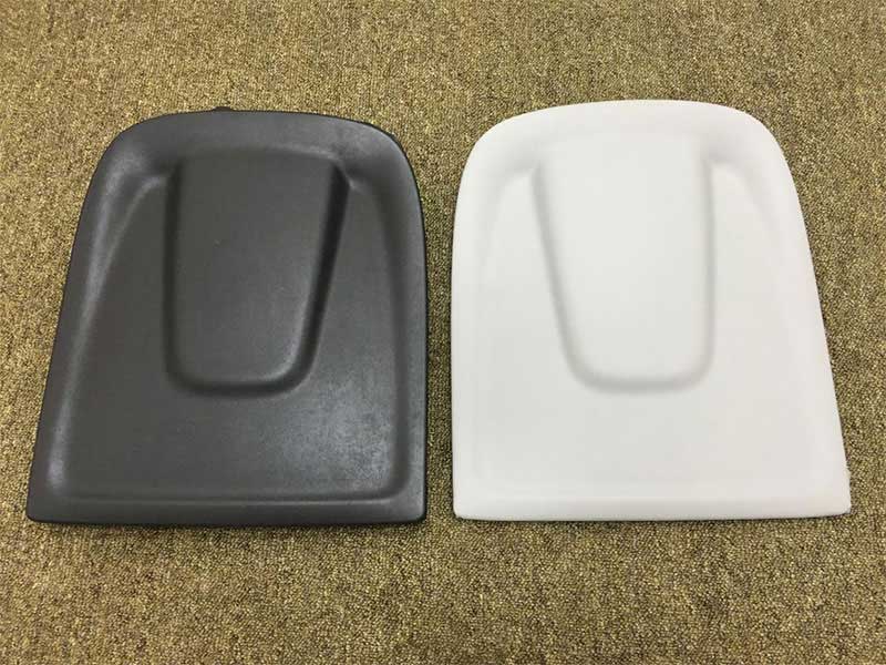 Audi Q5 Seating Fabric Over-Mould produced by SM1050-TP Injection Molding Machine
