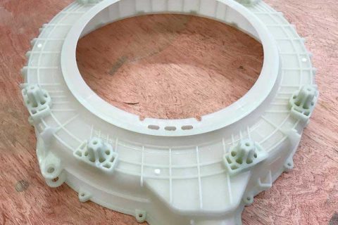 Haier Washing Machine Tub Part produced by ChenHsong JM1600-C3-SVP/2 Injection Molding Machine