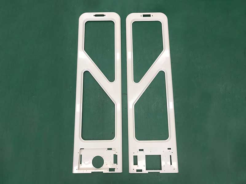 Security gate frames are produced by JM-1880-C2 Injection Molding Machines