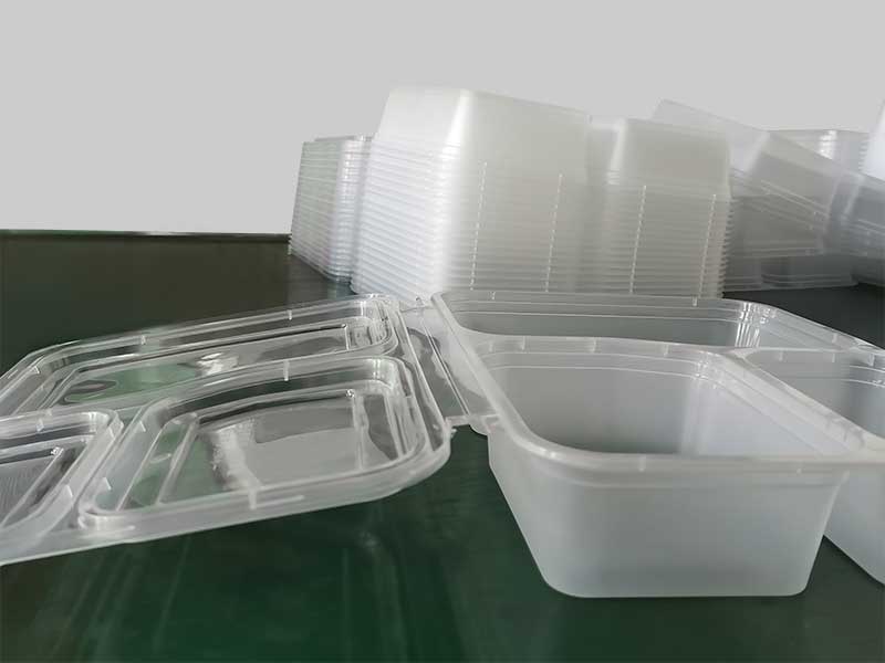 830ml Plastic disposable food containers with Lid - Chenhsong