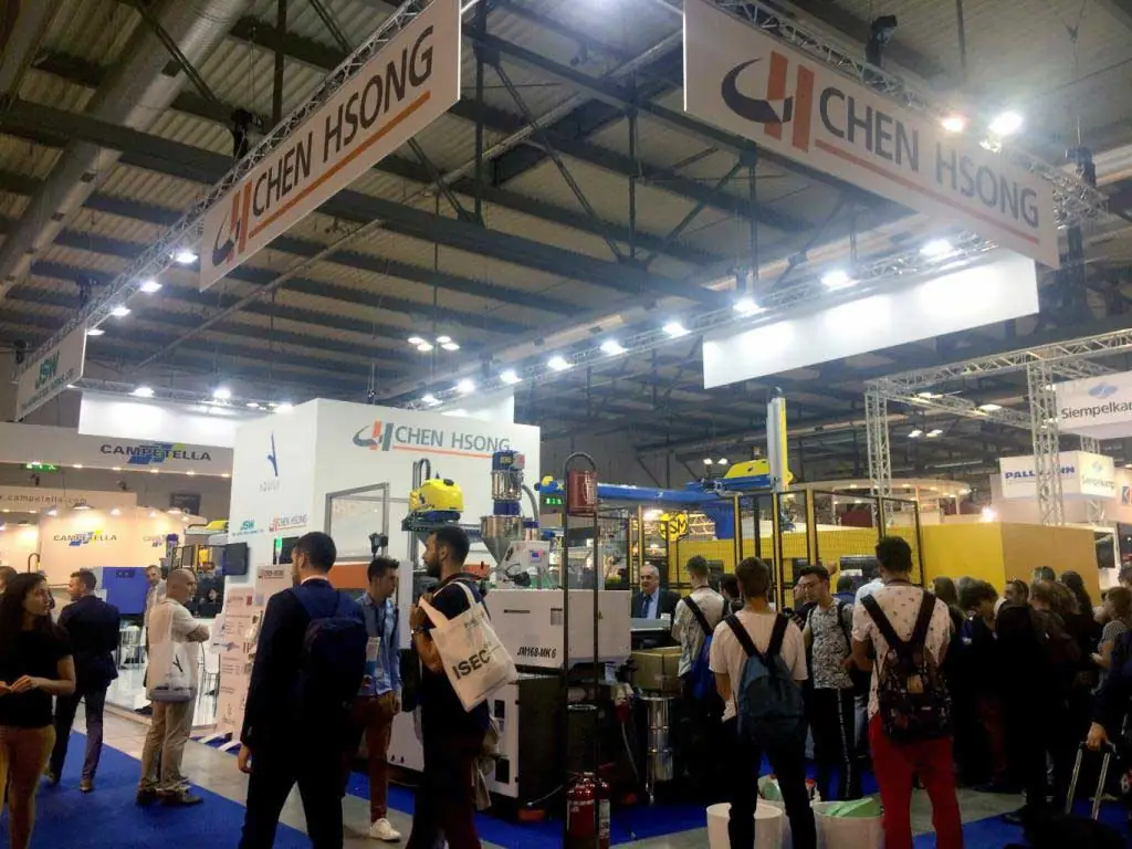 Chen Hsong's booth was very popular in PLAST 2018