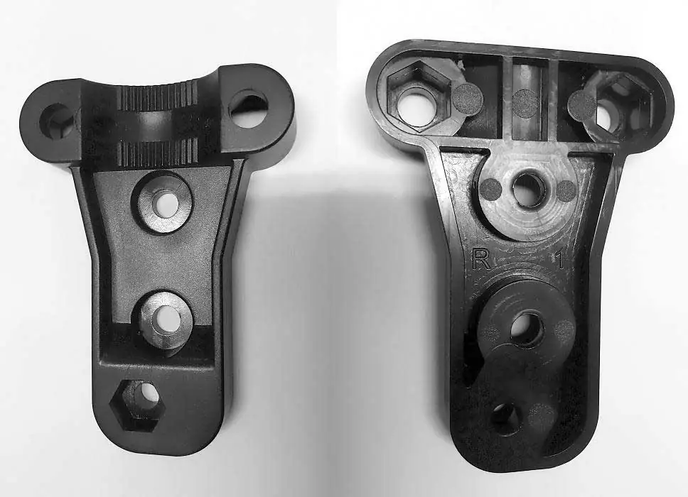Fiber Optic Fasteners produced by ChenHsong EM80-SVP/2 Injection Molding Machine