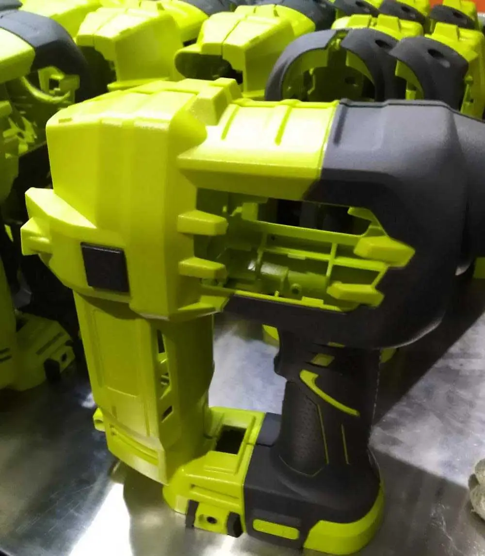 ChenHsong JM168-MK6 Injection Molding Machine Producing Power Tool Handles with Dual Materials