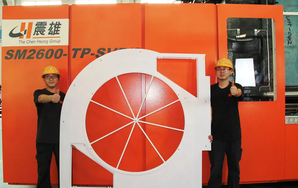 Thin-Walled Siemens MRI Part produced by SM2600-TP Injection Molding Machine