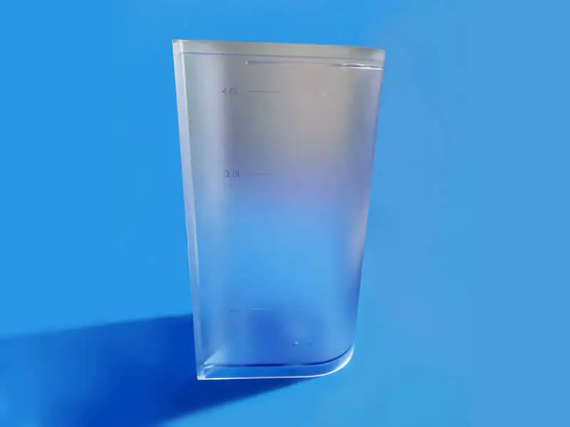 Injection molding of drinking fountain water tank in ABS plastic