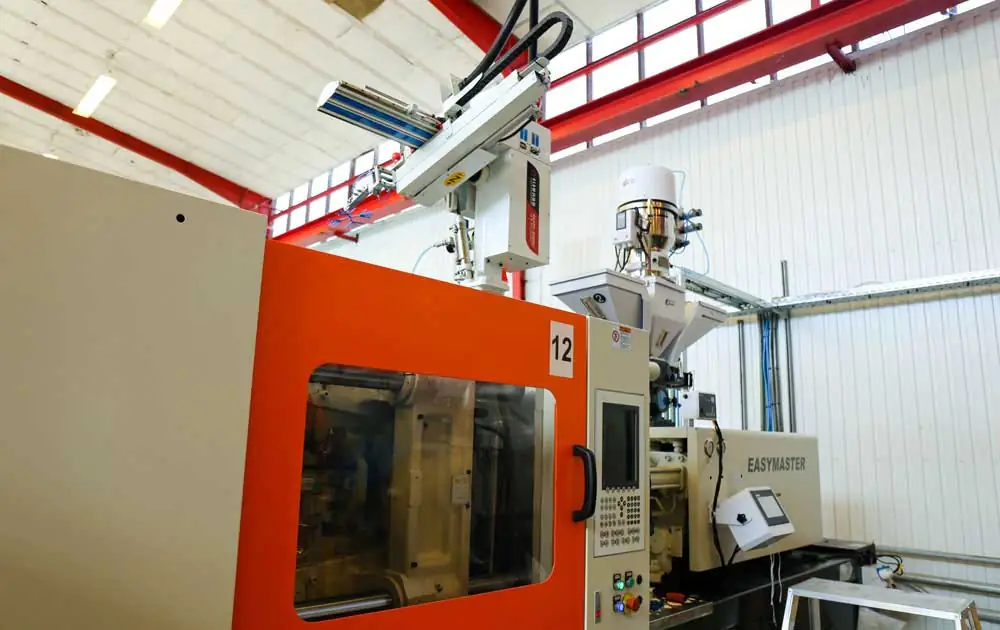Part of the EASYMASTER machine